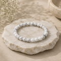 Howlite Bracelet  + Free Gangajal And Digital Naam Jap Counter