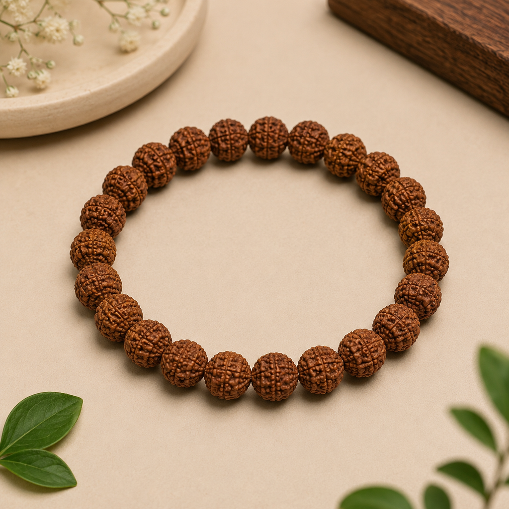 5 Mukhi Rudraksha Bracelet