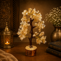 Natural Citrine Crystal Tree for Abundance, Positivity & Prosperity | Premium Gemstone Bonsai Décor