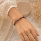 Rhodonite Bracelet  + Free Gangajal And Digital Naam Jap Counter