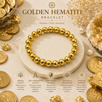 GOLDEN HEMATITE BRACELET