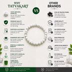 Howlite Bracelet  + Free Gangajal And Digital Naam Jap Counter