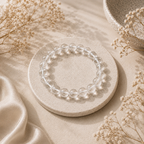 CLEAR QUARTZ BRACELET