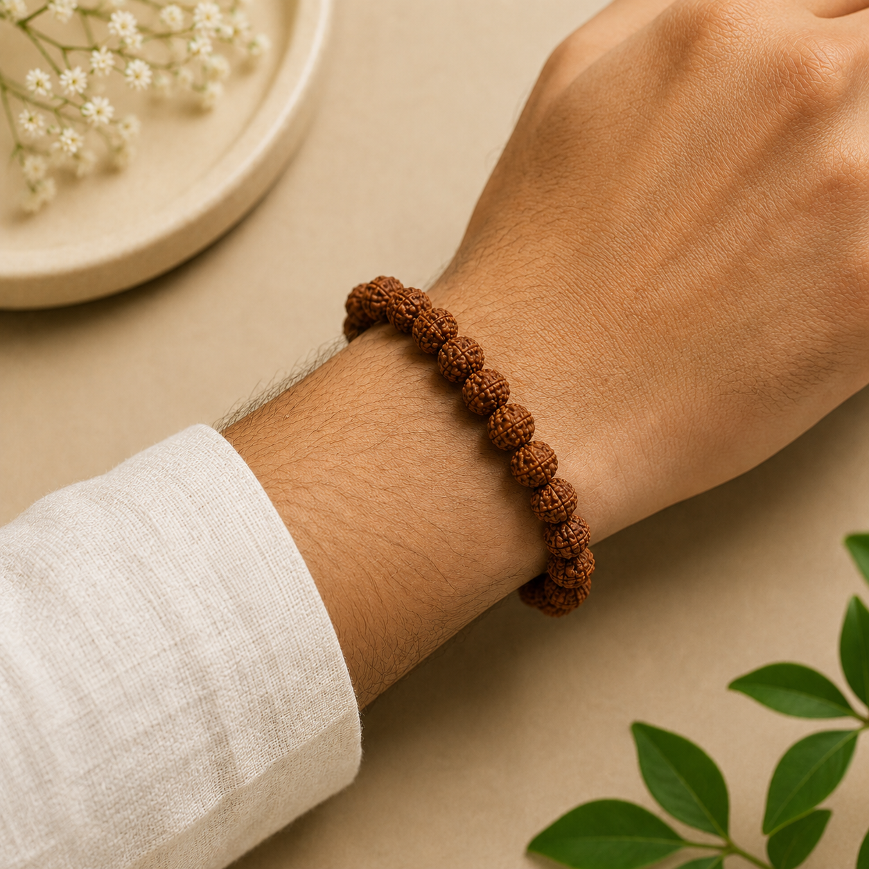 5 Mukhi Rudraksha Bracelet