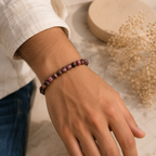 Rhodonite Bracelet  + Free Gangajal And Digital Naam Jap Counter