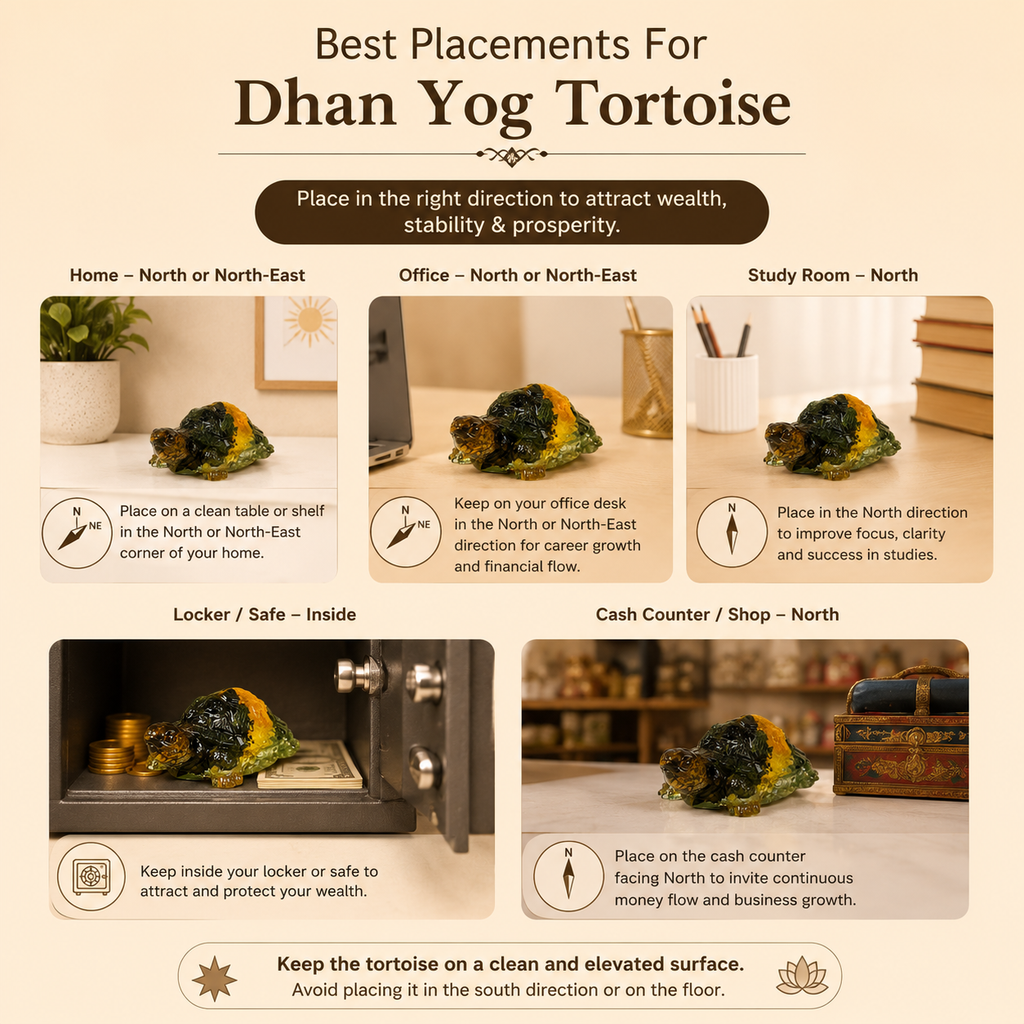 Vastu Dhanyog Tortoise + Gangajal And Digital Naam Jap Counter
