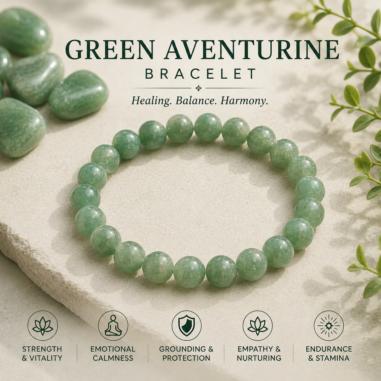GREEN AVENTURINE BRACELET