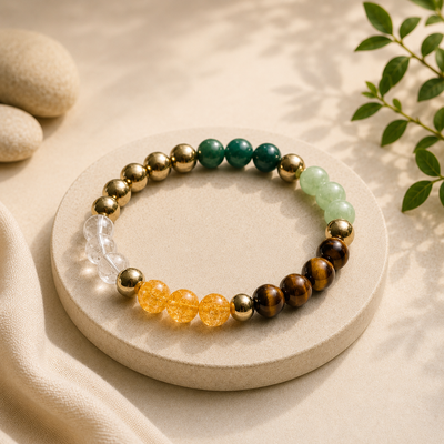 Dhanyog Bracelet +Free Gangajal And Digital Naam Jap Counter