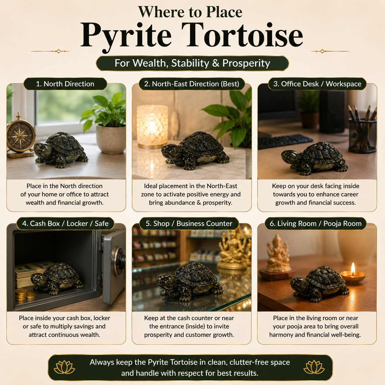 Vastu Pyrite Tortoise + Gangajal And Digital Naam Jap Counter