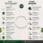 Selenite Bracelet + Free Gangajal And Digital Naam Jap Counter