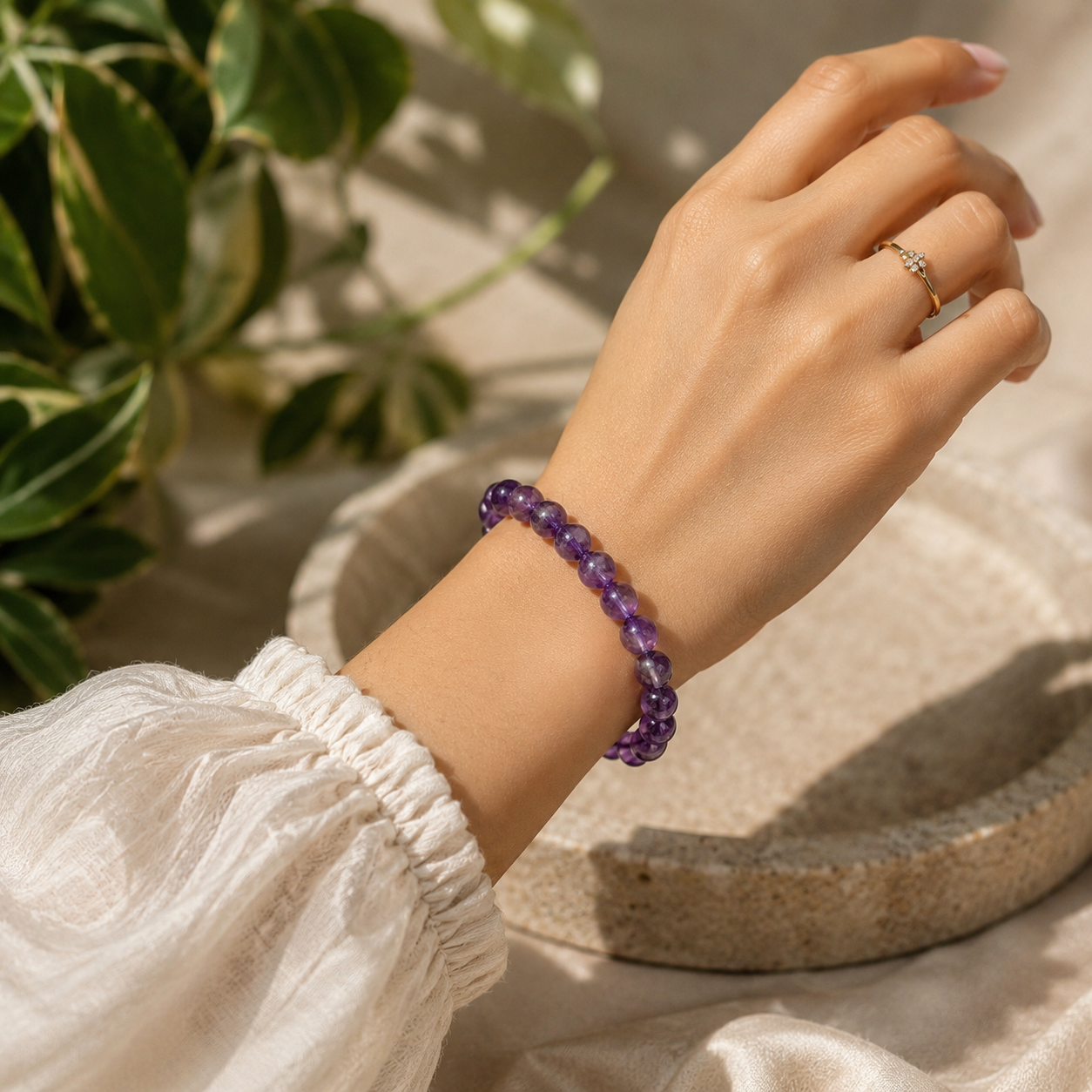AMETHYST BRACELET