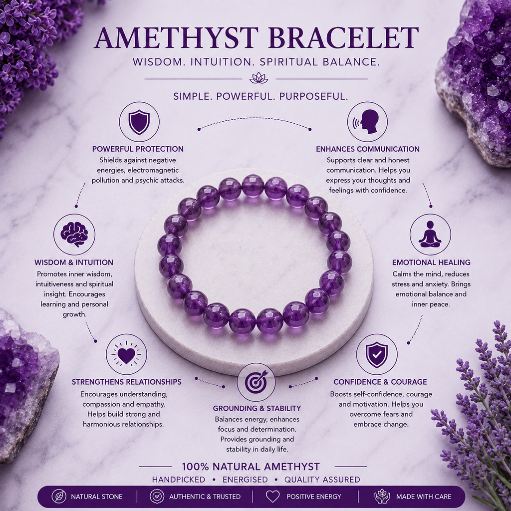 AMETHYST BRACELET
