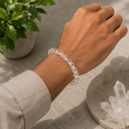 CLEAR QUARTZ BRACELET