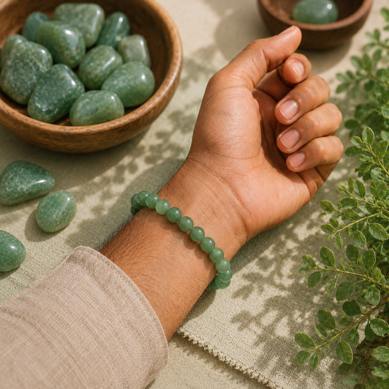 GREEN AVENTURINE BRACELET