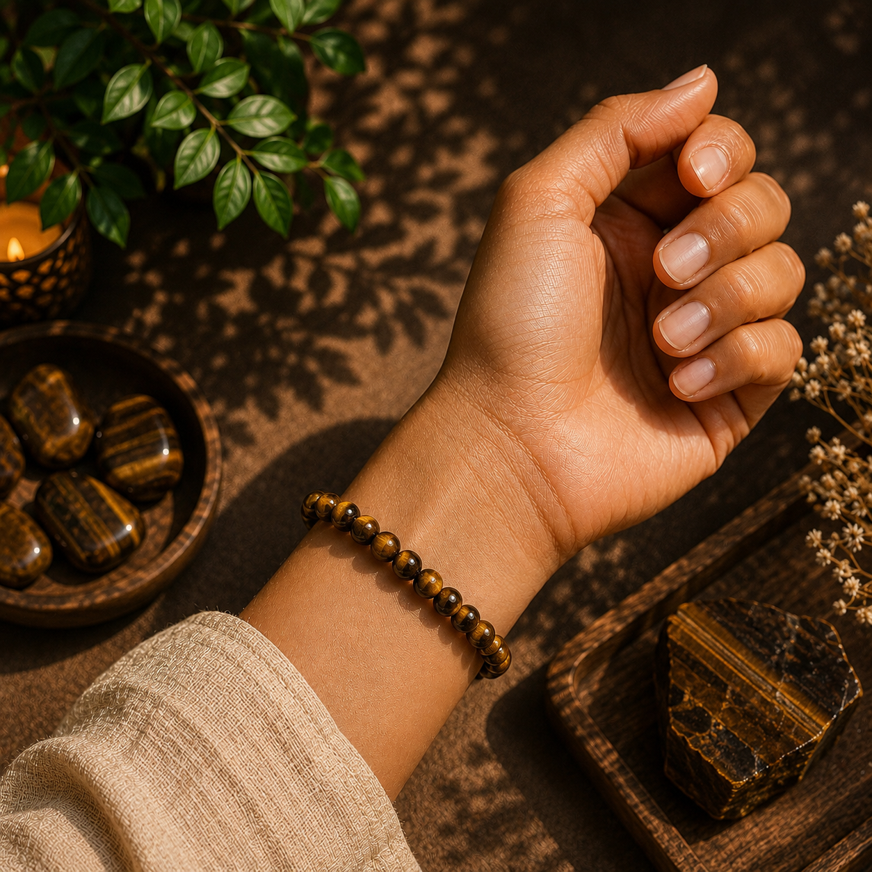 TIGER EYE BRACELET