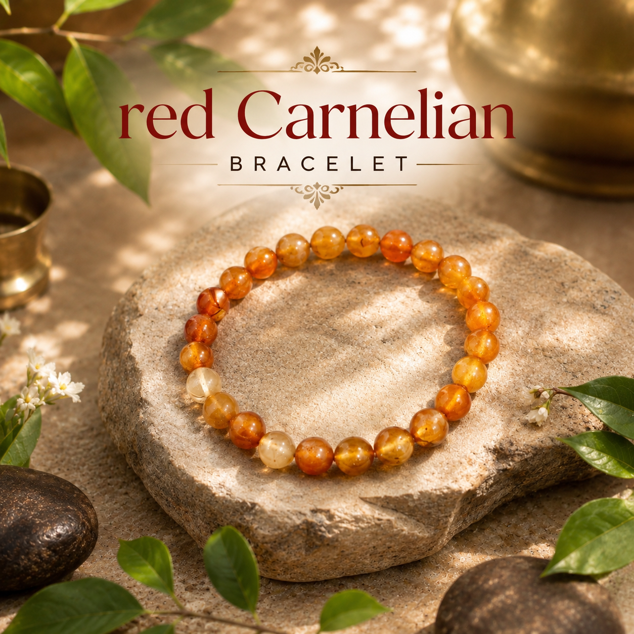 RED CARNELIAN BRACELET