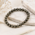 RAW PYRITE BRACELET