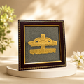 Jai Shri Shyam Pyrite Frame | Premium Vastu Wall Decor for Home & Office