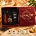 Black Bead Karungali Mala with Shree Hanuman Pendant | Natural Ebony Wood | Divine Protection | Tatvakart