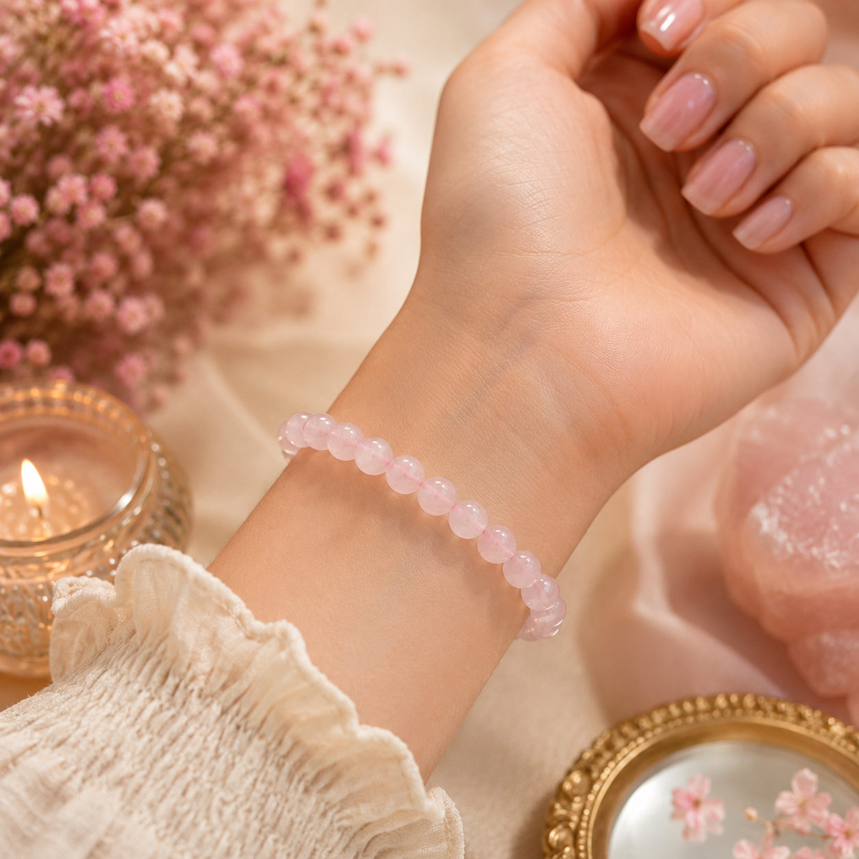 ROSE QUARTZ BRACELET